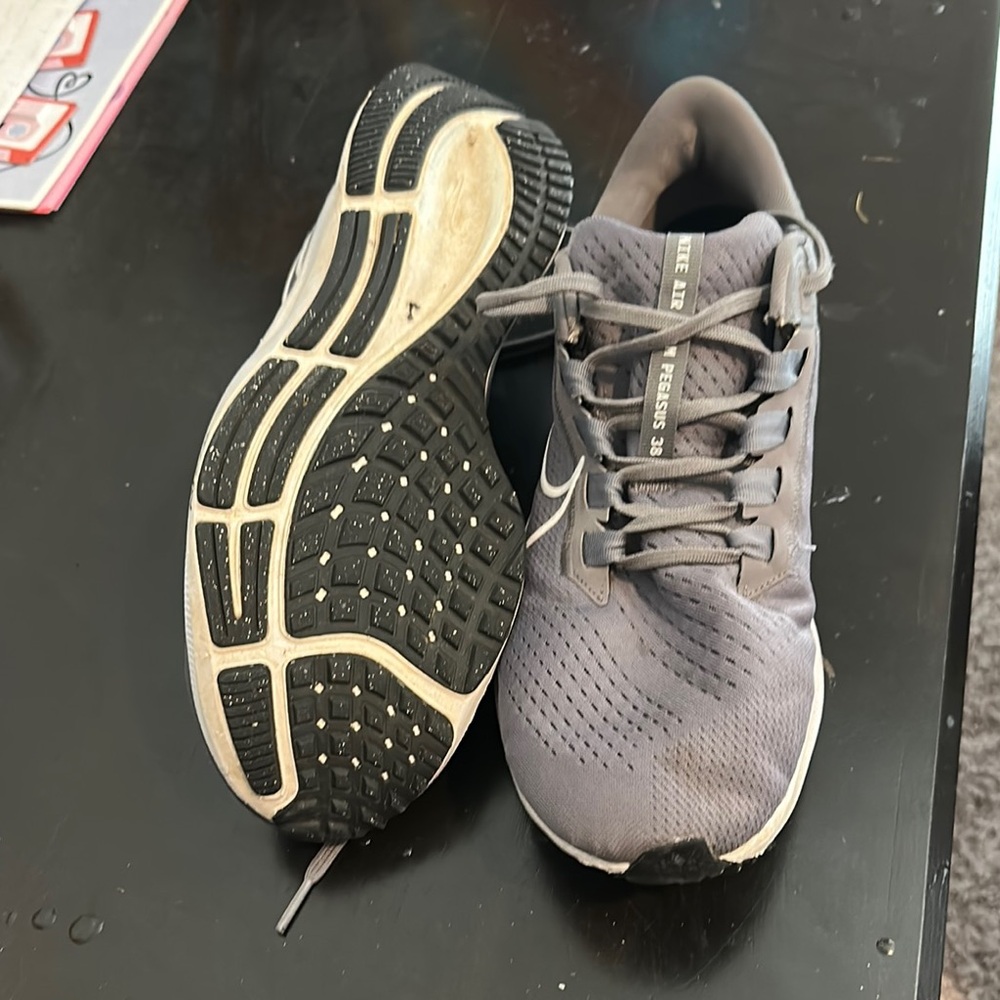 Nike Air Zoom Pegasus 38 Gray Running Shoes